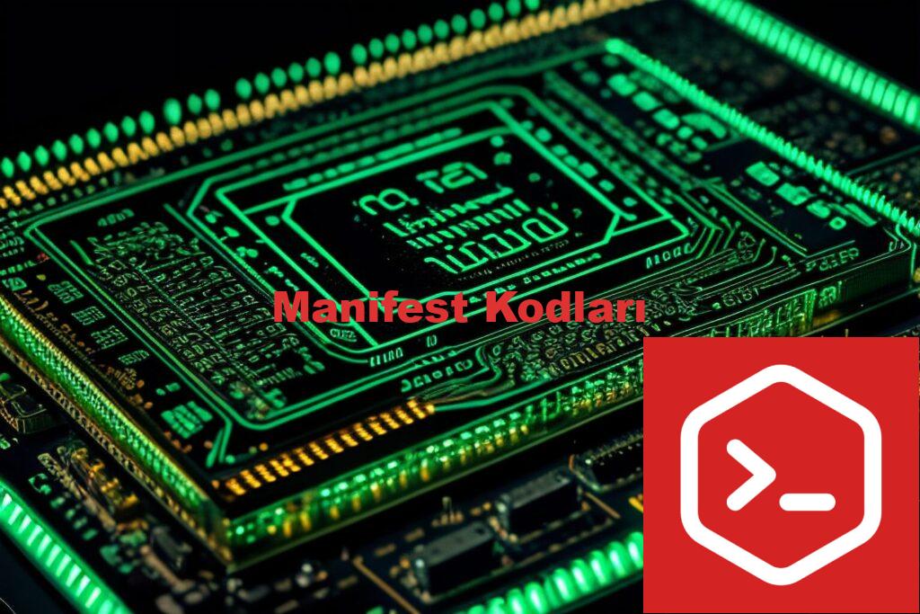 Manifest Kodları - Kodları