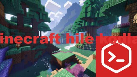 minecraft hile kodları