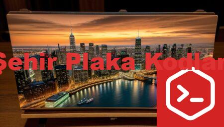 Şehir Plaka Kodları