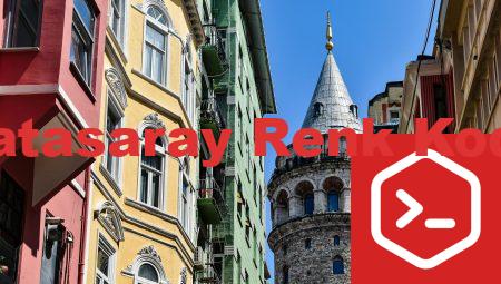 Galatasaray Renk Kodları