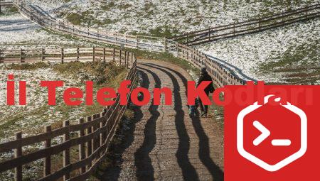 İl Telefon Kodları