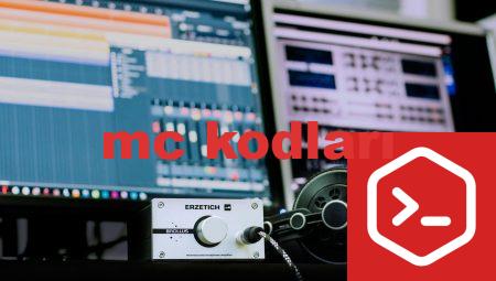 mc kodları