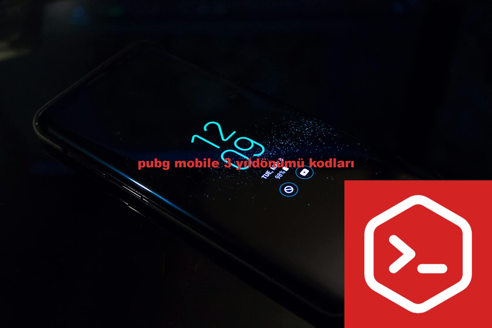 pubg mobile 3 yıldönümü kodları