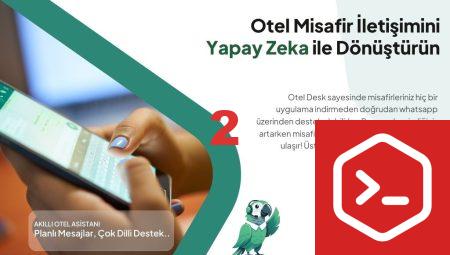 Türkiye Otelcilik Sektöründe Bir İlk: Otel Müdürü Kendi Yapay Zeka Destekli Akıllı Otel Asistanını Geliştirdi