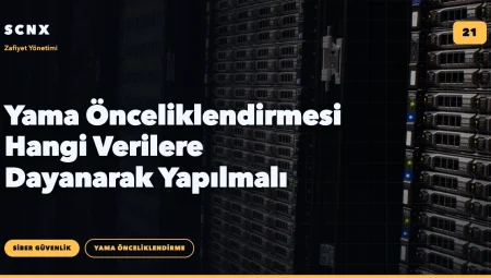 Yama Önceliklendirmesi Hangi Verilere Dayanarak Yapılmalı